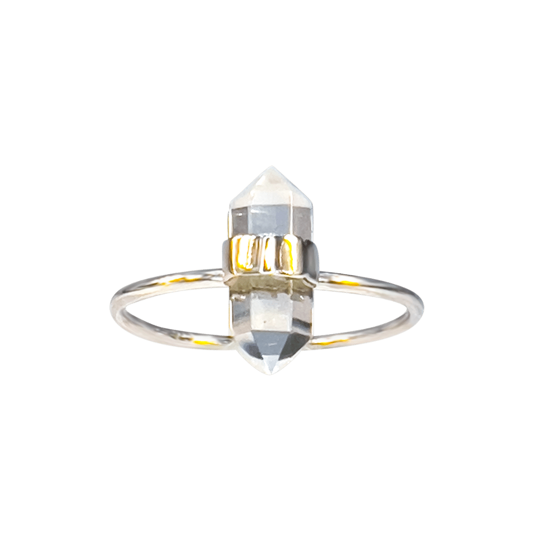 neila nilow handmade symbolic spiritual jewellery sustainable fashion one of the kind crystal ring