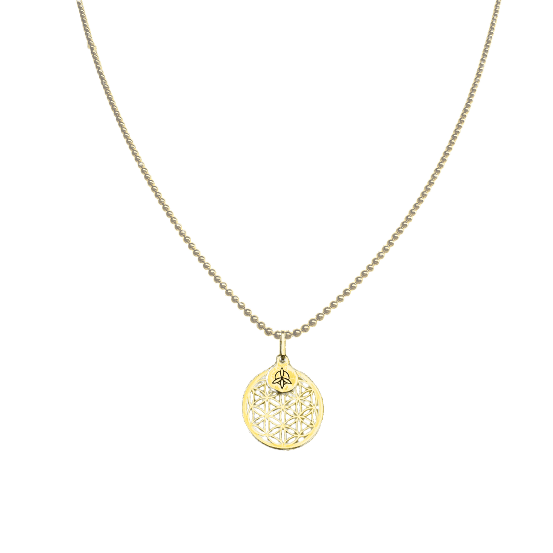 flower of life necklace jewelry