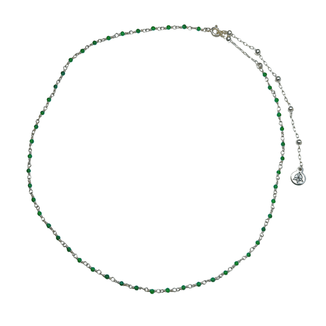 green gem necklace neila nilow